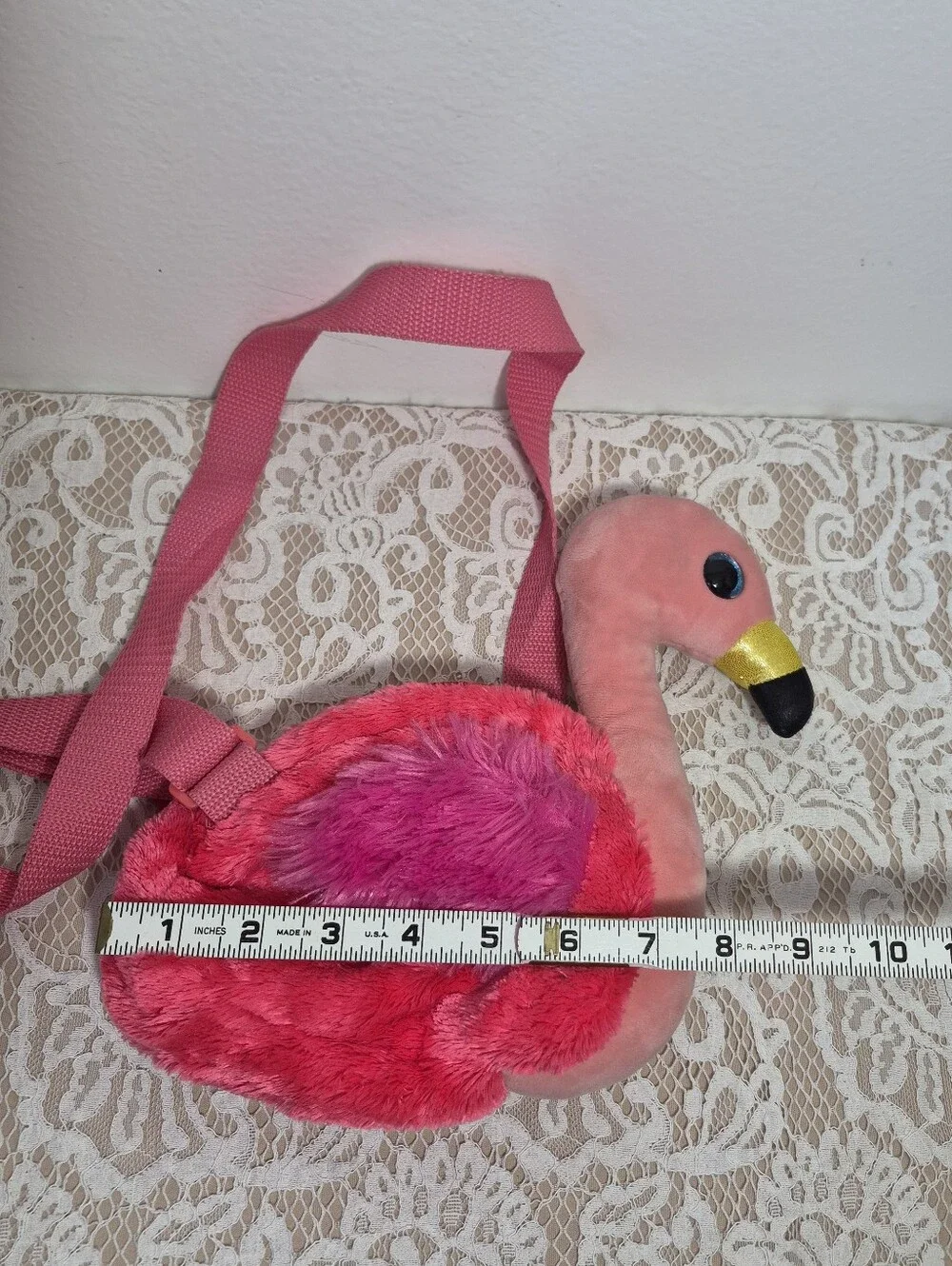 Ty Flamingo Purse